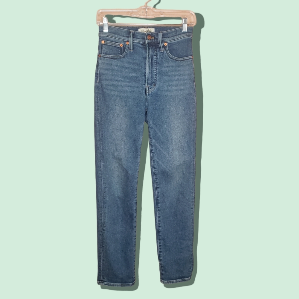 Madewell The Perfect Vintage Jean Straight Leg 25